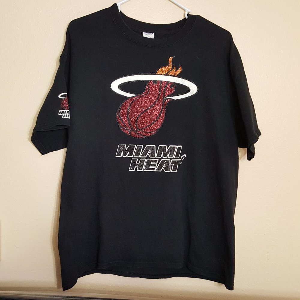 Miami Heat Women's Short Sleeve Shirt. ANGELA. Womans SZ L